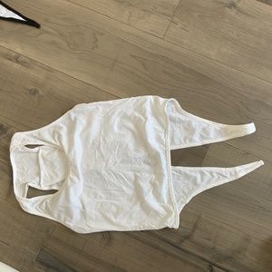 Five Dancewear White Tank - YXL
